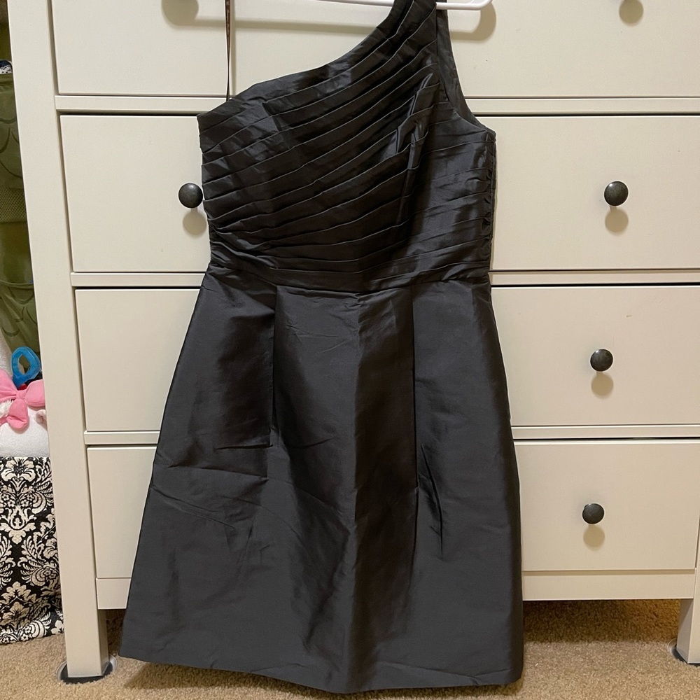 One shoulder formal dress